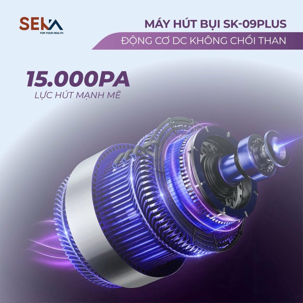 ĐỘNG CƠ SMART BLDC MẠNH MẼ ÊM ÁI