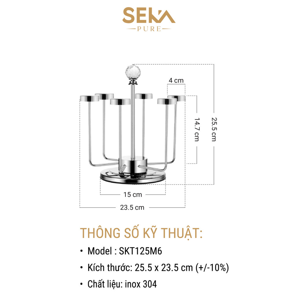 Thiết kế nhỏ gọn giúp tiết kiệm không gian bếp, quầy bar hoặc bàn ăn